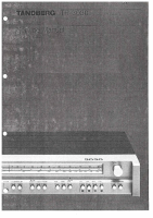 Tandberg TR-3030 - Service Manual